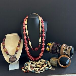 Vintage to Now Tribal Style Boho Jewelry Lot A 206